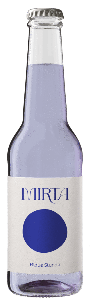 Mirta Drink Flasche blau